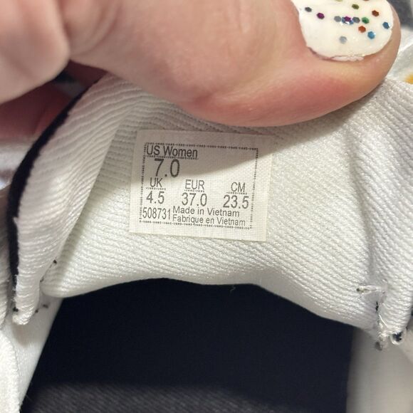 Vans Women's Dohney Daisy Flower Checkerboard Skater Sneakers Black Size 7 Shoes - Picture 10 of 11